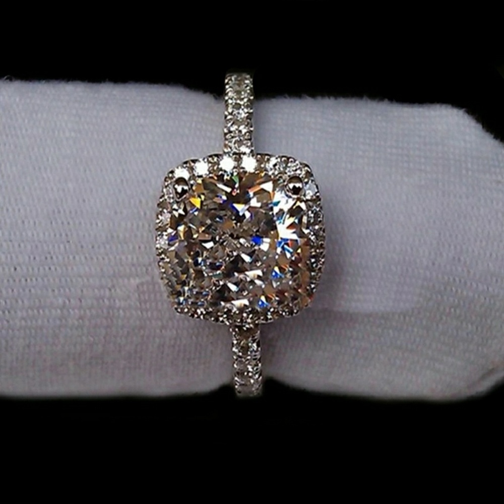CZ Halo Ring - Picture 5 of 5